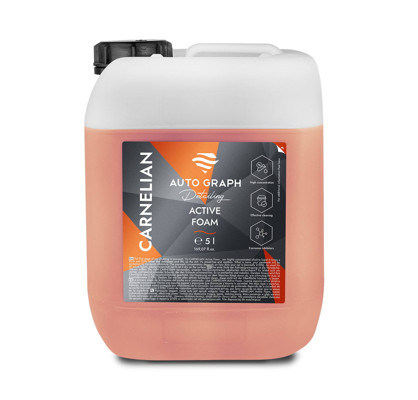 Carnelian Active Foam - 5L
