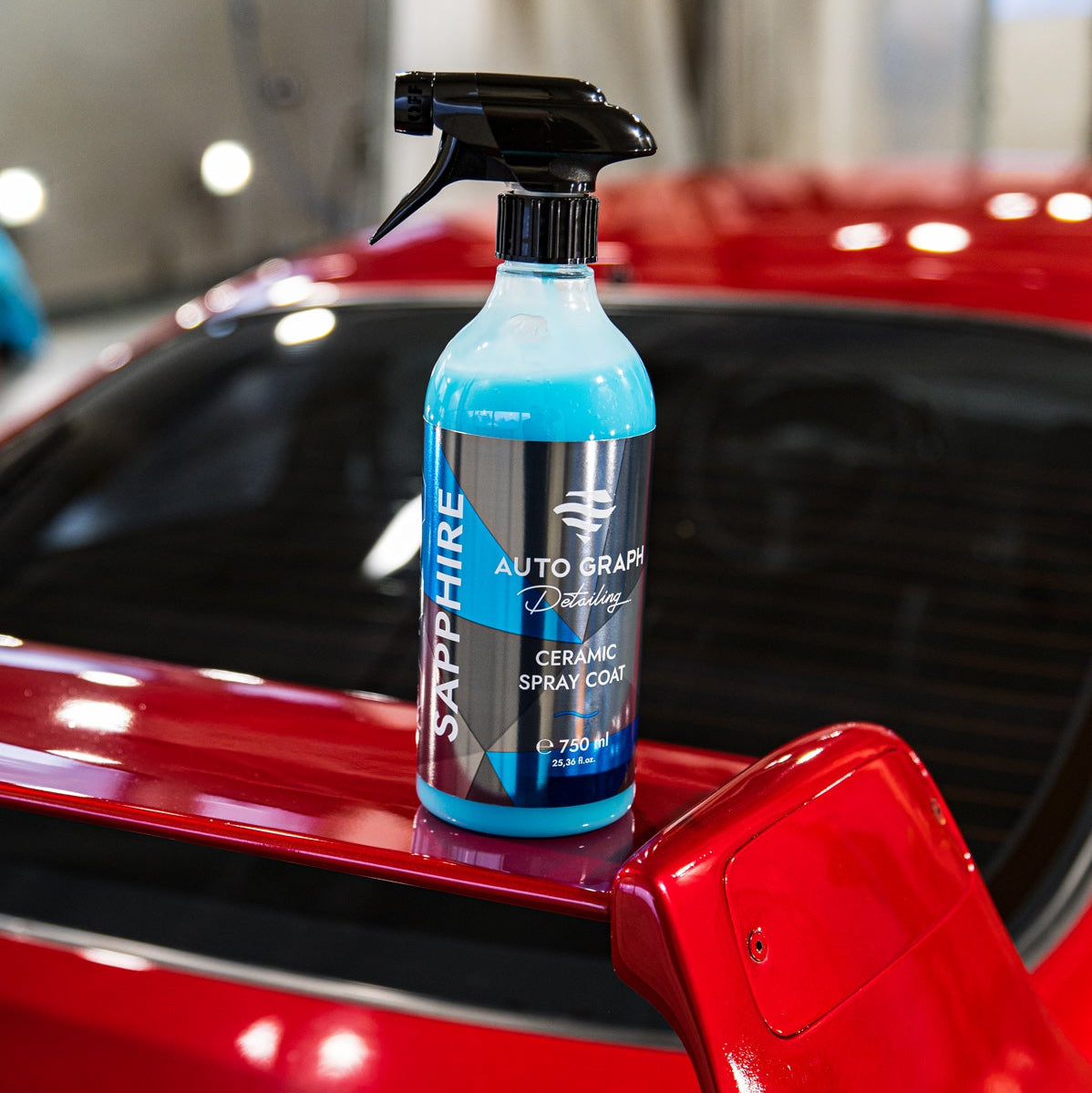 Sapphire Ceramic Spray Coat Kevyt keraaminen pinnoite - 750ml