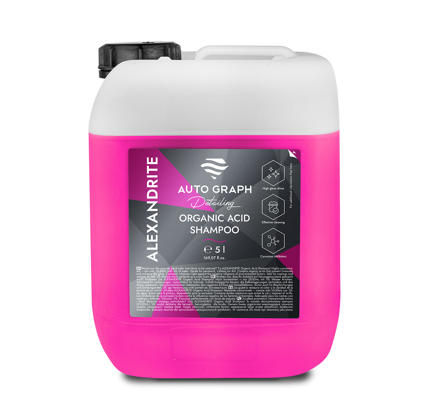 Auto Graph Alexandrite Organic Acid Shampoo - 5L