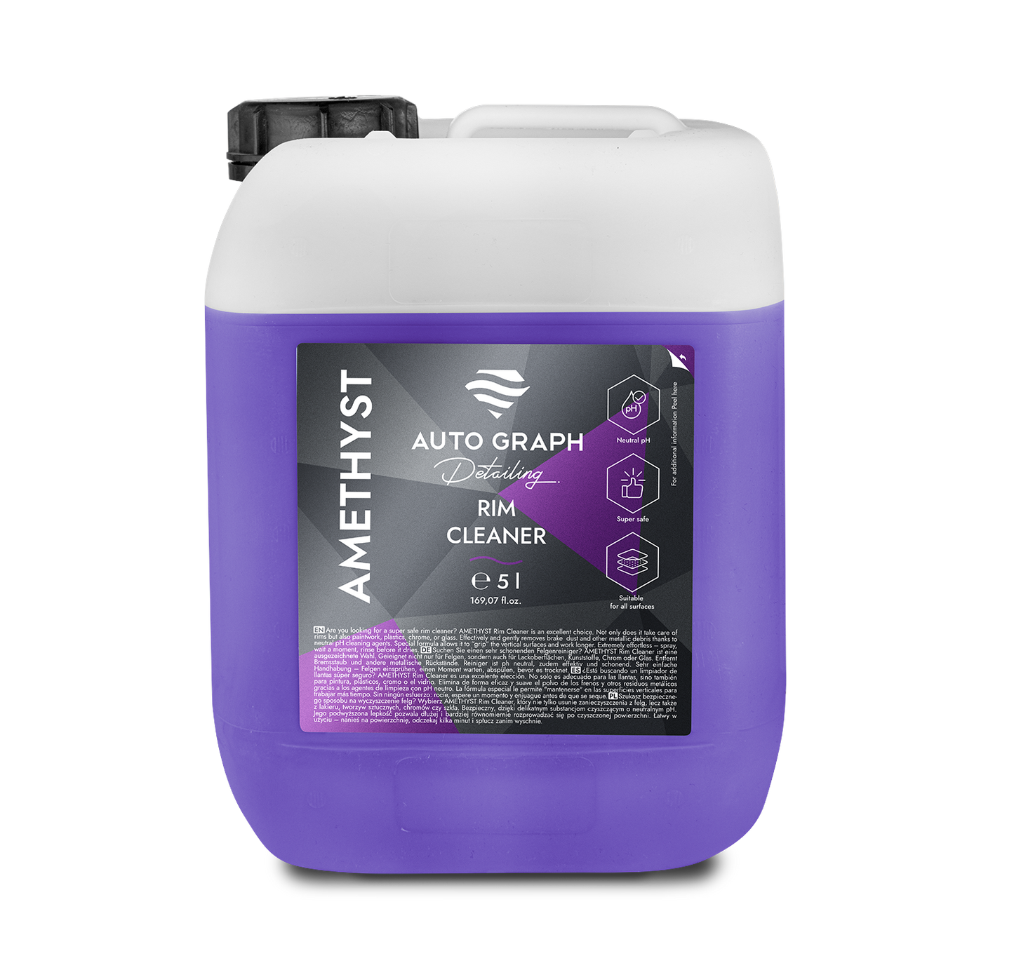 Auto Graph Amethyst 2.0 Rim Cleaner - 5L