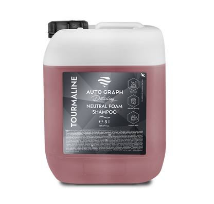 Auto Graph Tourmaline Neutral Foam Shampoo, Red Fruits - 5L