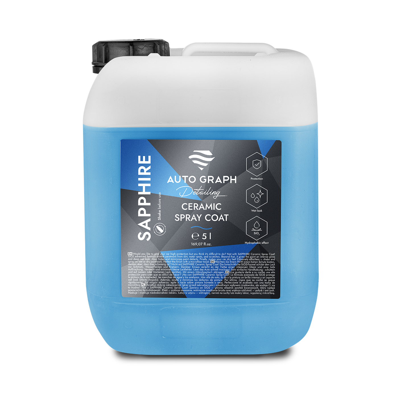 Auto Graph Sapphire Ceramic Spray Coat - 5L