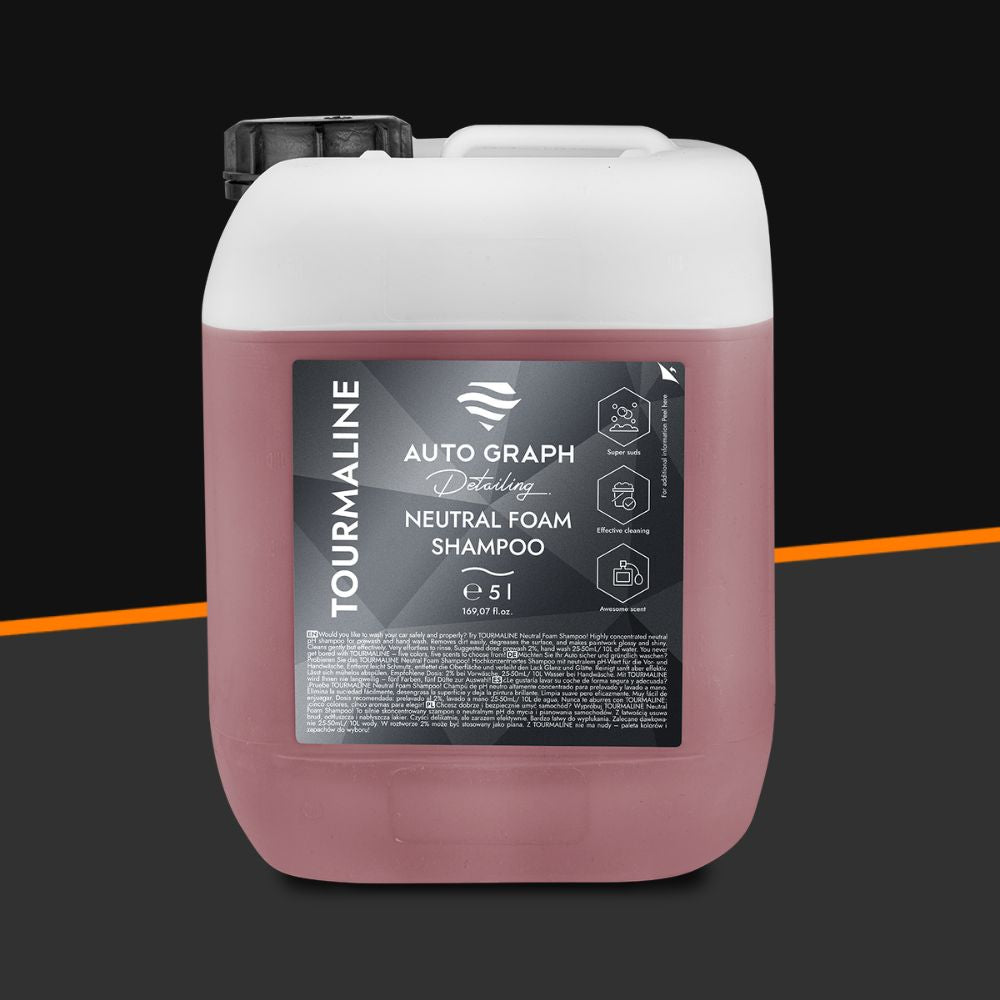 Auto Graph Tourmaline Neutral Foam Shampoo, Red Fruits - 5L