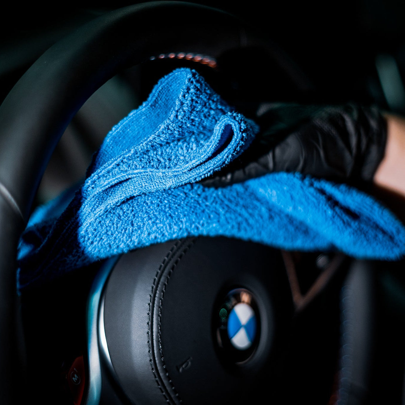 Mikrokuituliina 40x40cm - Mystic Blue